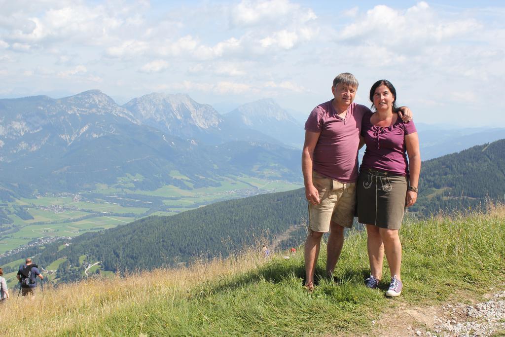 Familien&Wander-Pension Purkhardt Donnersbachwald Exterior foto